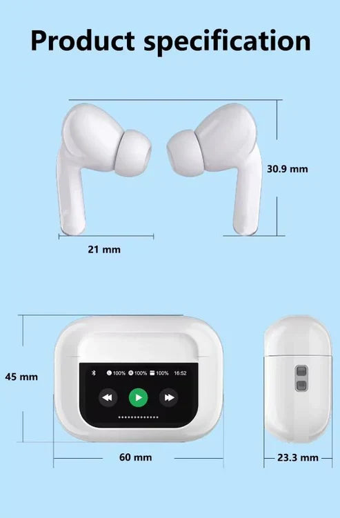 60% Off Discount LED Display Earbuds